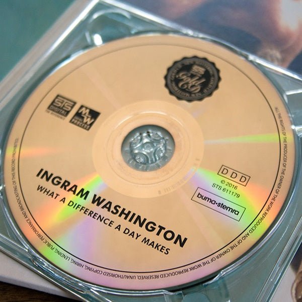 Ingram Washington GOLD Compact Disc with lovely selection of 14 songs