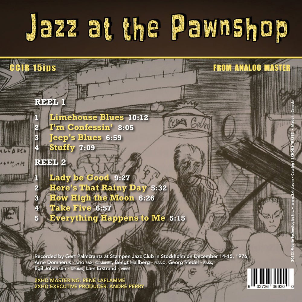 Arne Domnerus - Jazz At The Pawnshop [Deluxe Tape] - OpenReelToReel Hub